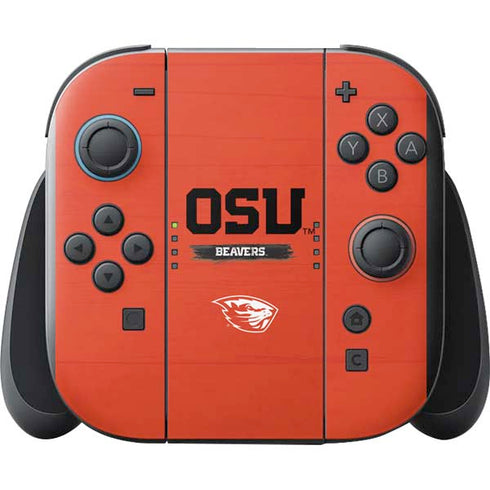 Oregon State University Texture Nintendo Switch 2 (2025) with Joy-Con Skin